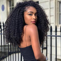 HD - Human Hair 13x6 Lace Front Kinky Curly Wig