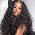 Human Hair 13x4 Full Lace Front Deep Curly Wig